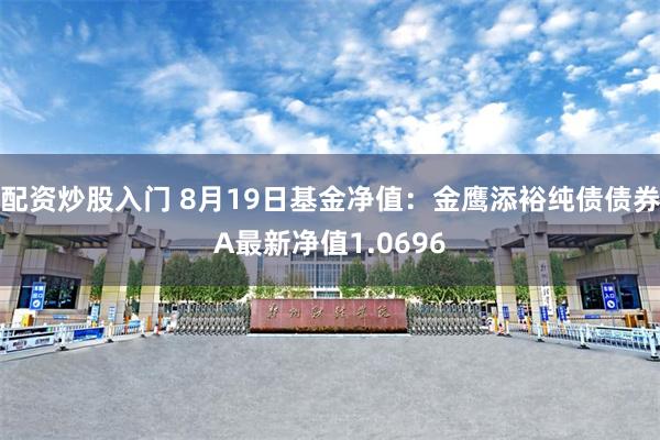 配资炒股入门 8月19日基金净值：金鹰添裕纯债债券A最新净值1.0696