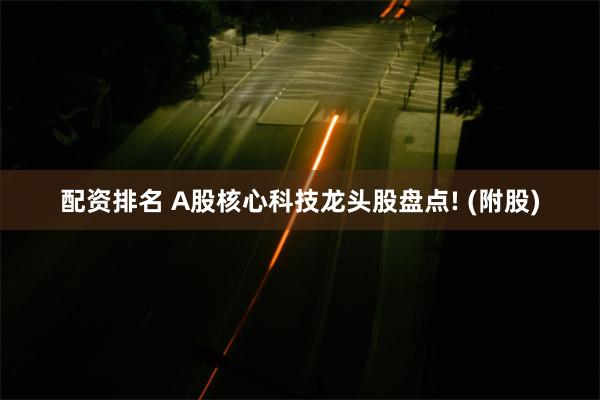 配资排名 A股核心科技龙头股盘点! (附股)