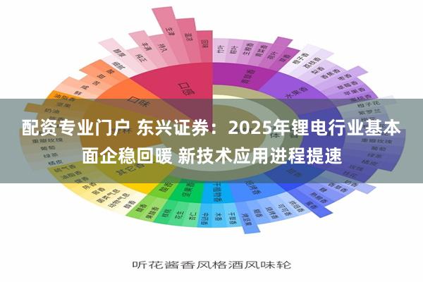 配资专业门户 东兴证券：2025年锂电行业基本面企稳回暖 新技术应用进程提速