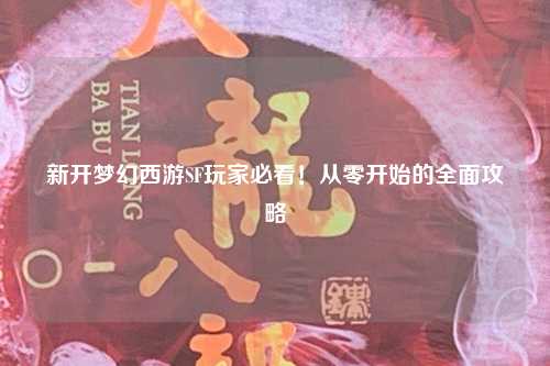 新開夢幻西游SF玩家必看！從零開始的全面攻略