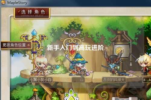 新手入門到高玩進(jìn)階
