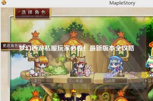 夢幻西游私服玩家必看！最新版本全攻略