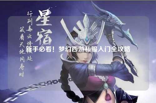 新手必看！夢幻西游私服入門全攻略