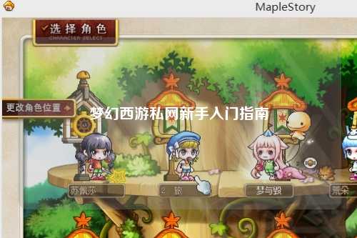 夢(mèng)幻西游私網(wǎng)新手入門指南